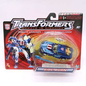 Transformers Blue SIDE BURN Autobot Deluxe RID 2001 Hasbro New Sealed